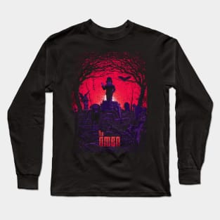 The Devil's Prodigy The Omen T-Shirt - Embrace the Sinister Power Long Sleeve T-Shirt